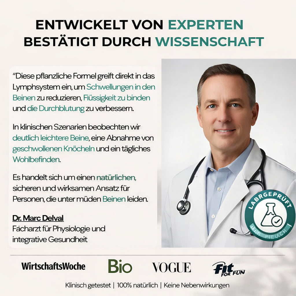 Lymphdrainage Wohlfühl-Tropfen